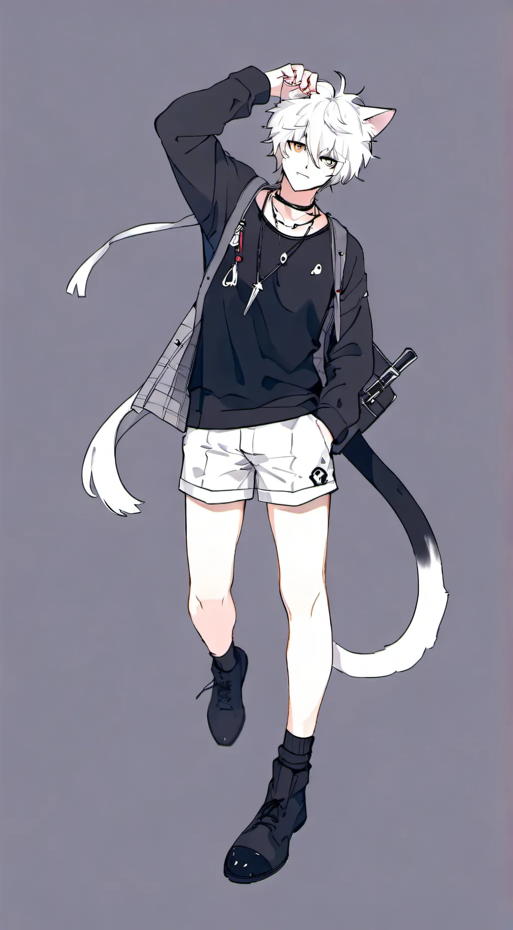 ai character: {Kenji Jance/KJ} background