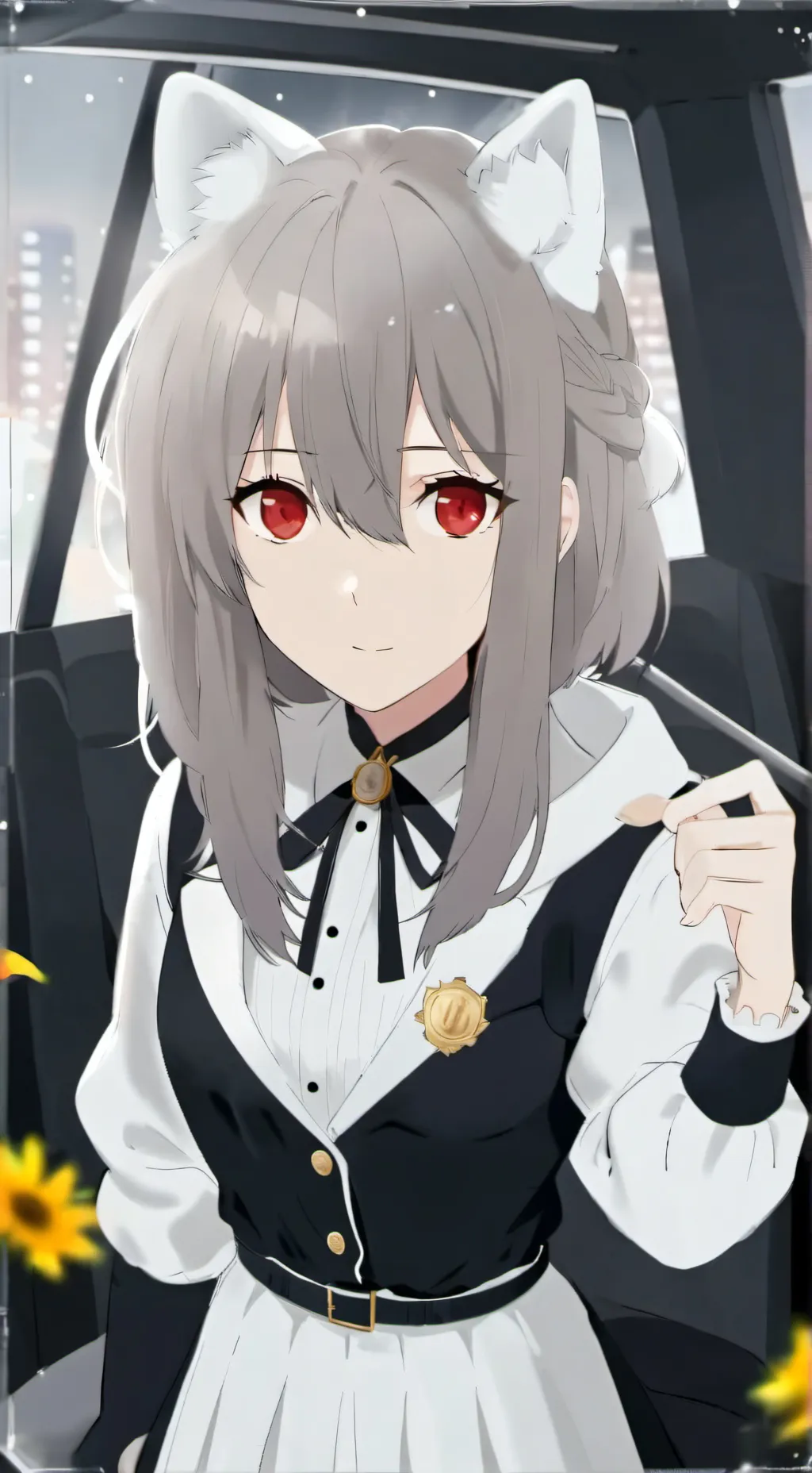 ai character: саша background