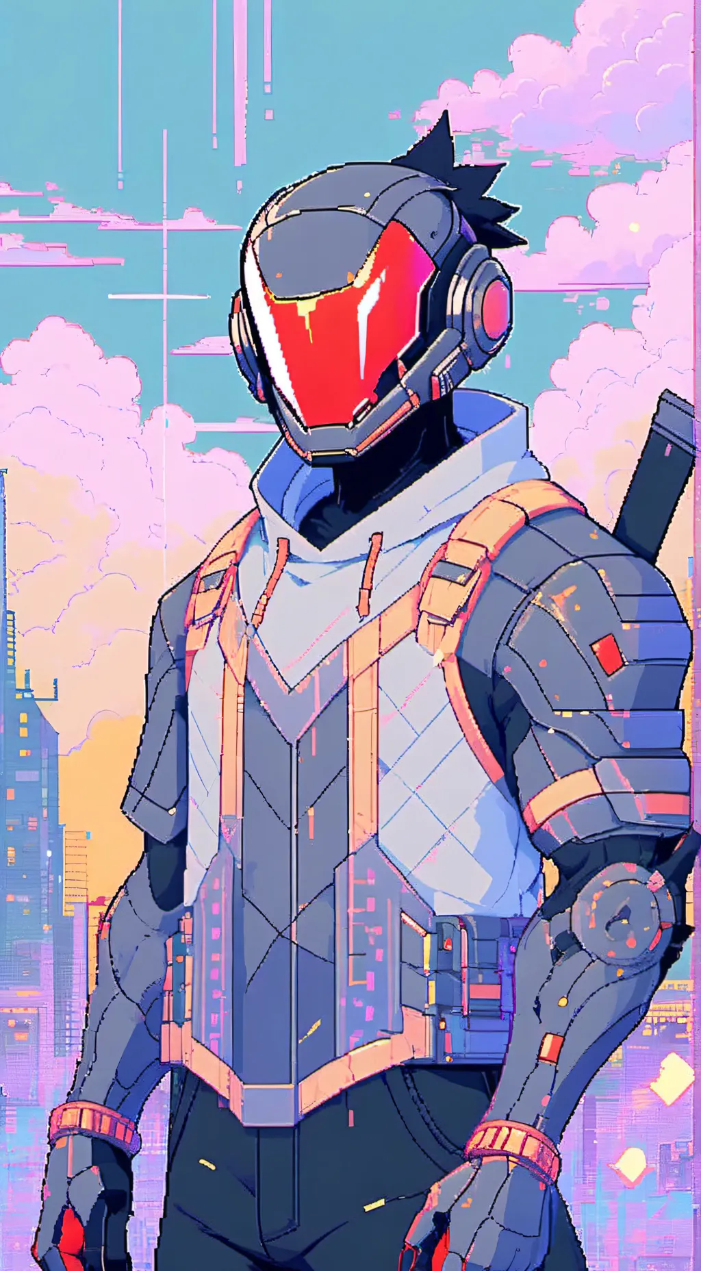 ai character: kendo background