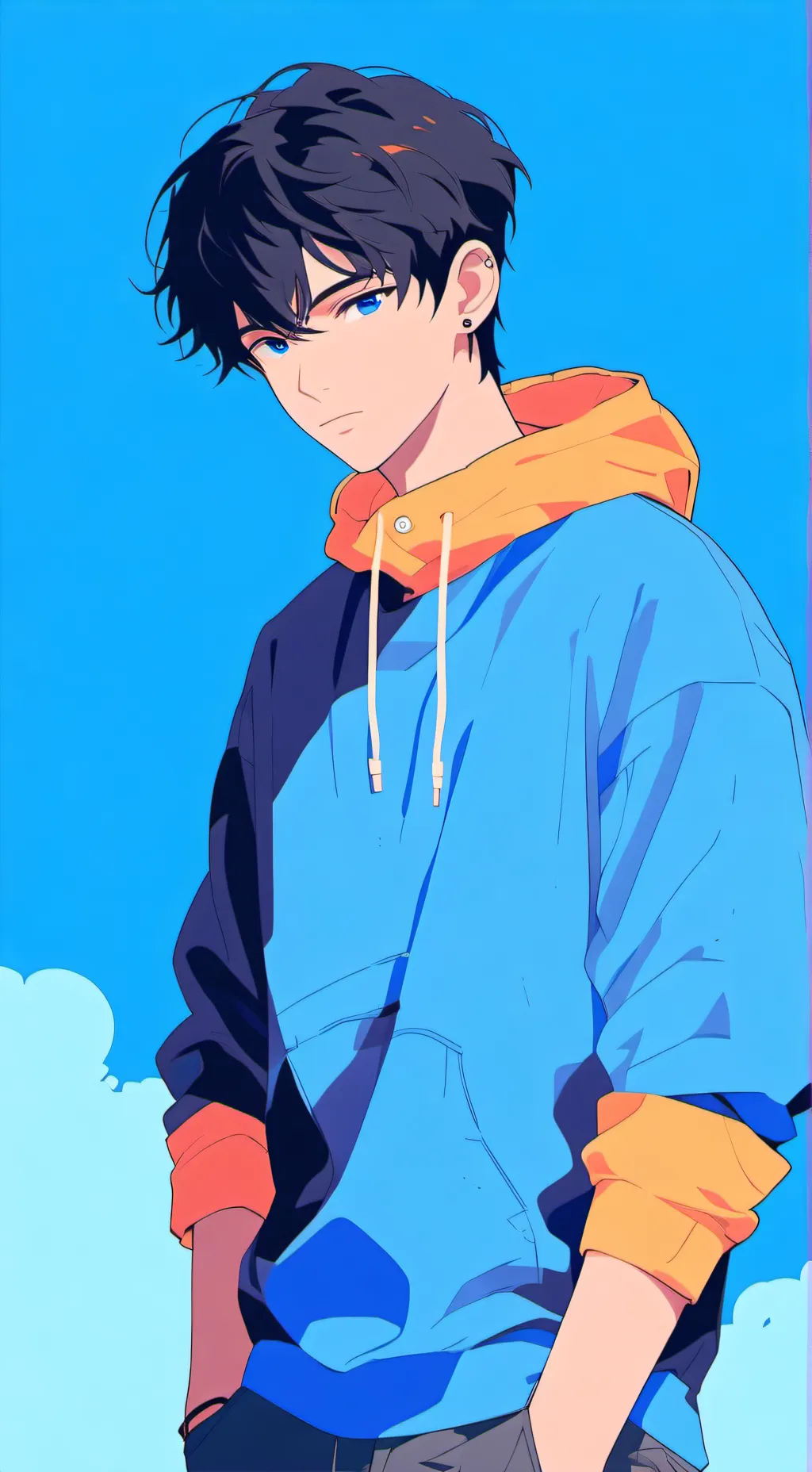 ai character: Aaron  background