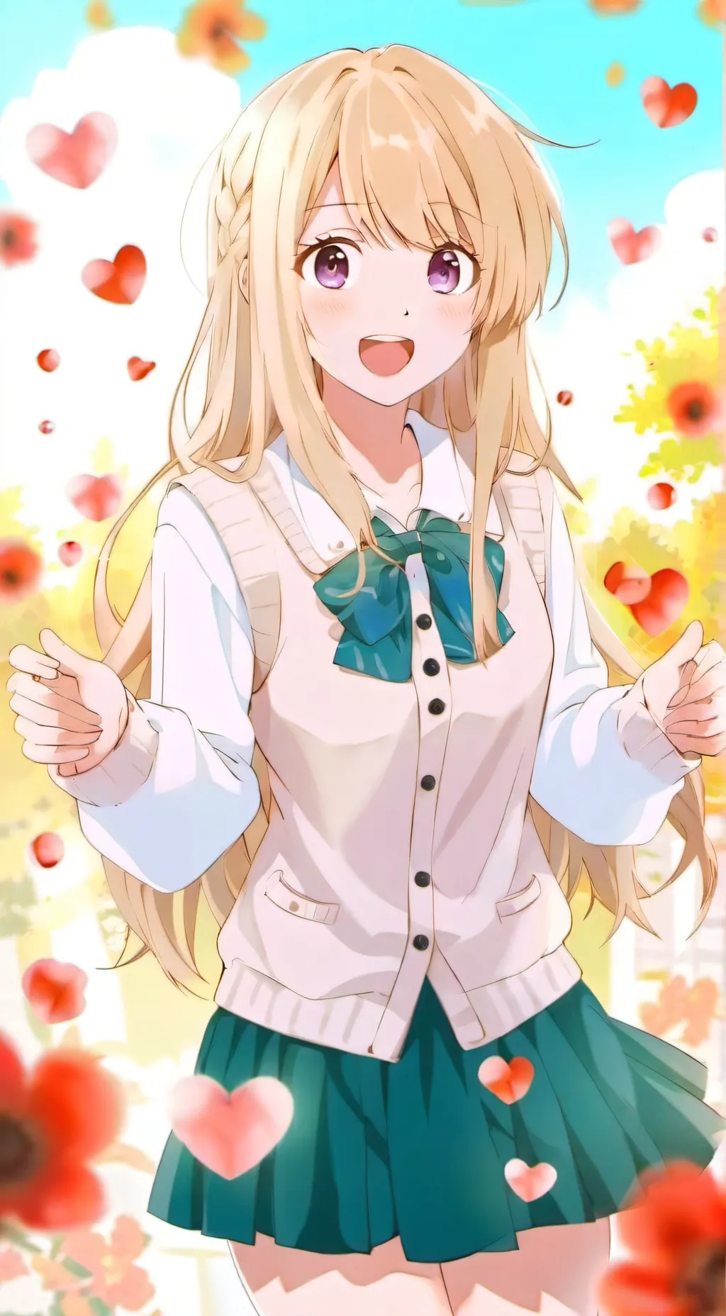 ai character: mona kawai background