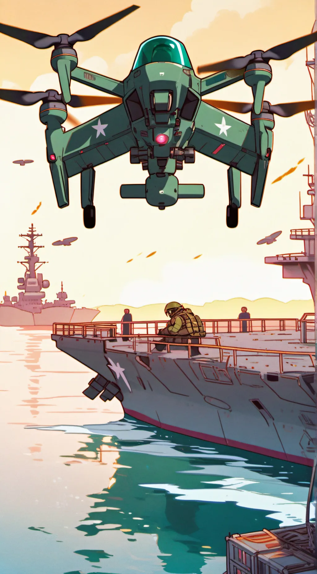 ai character: uzi background