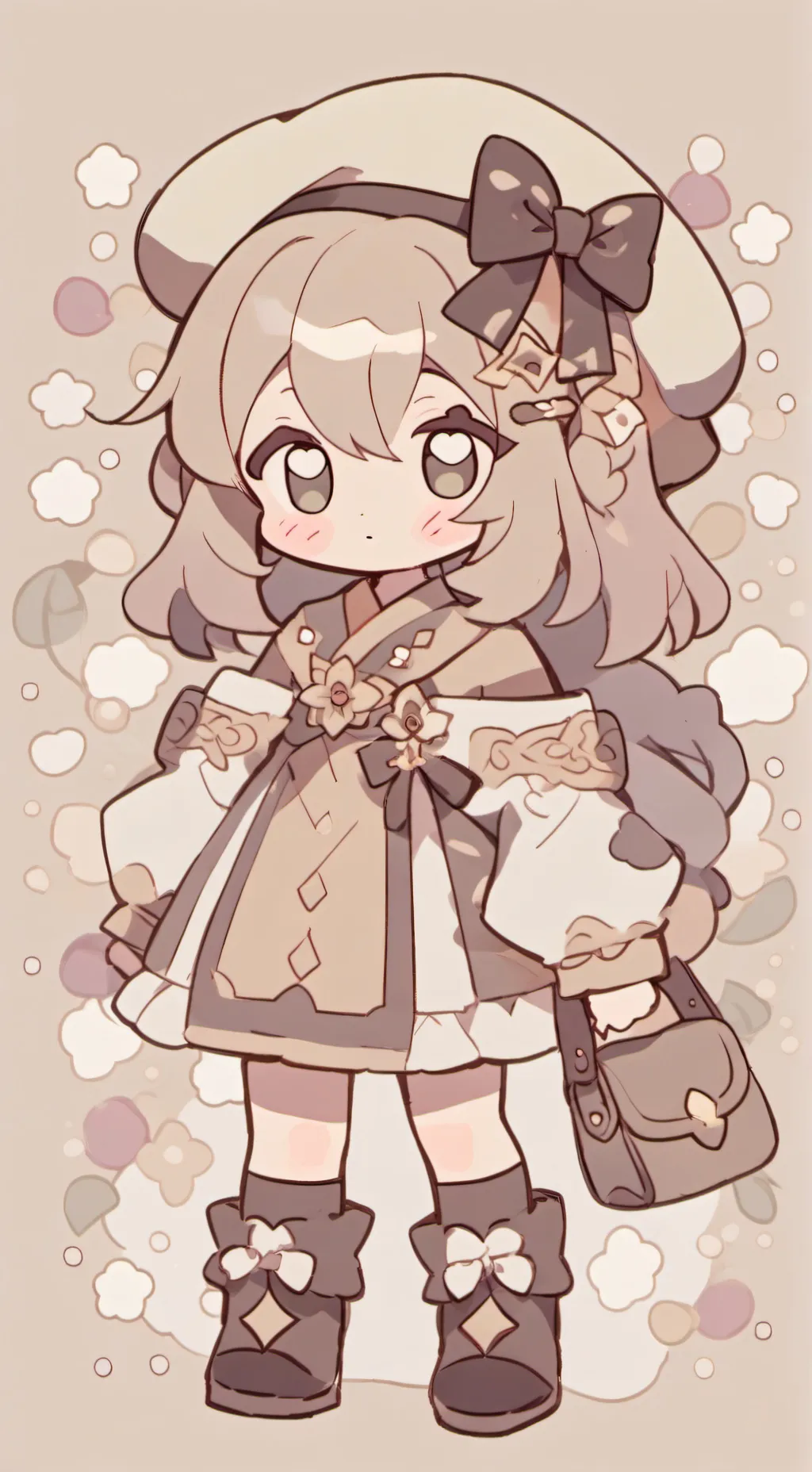 ai character: Homeless baby background