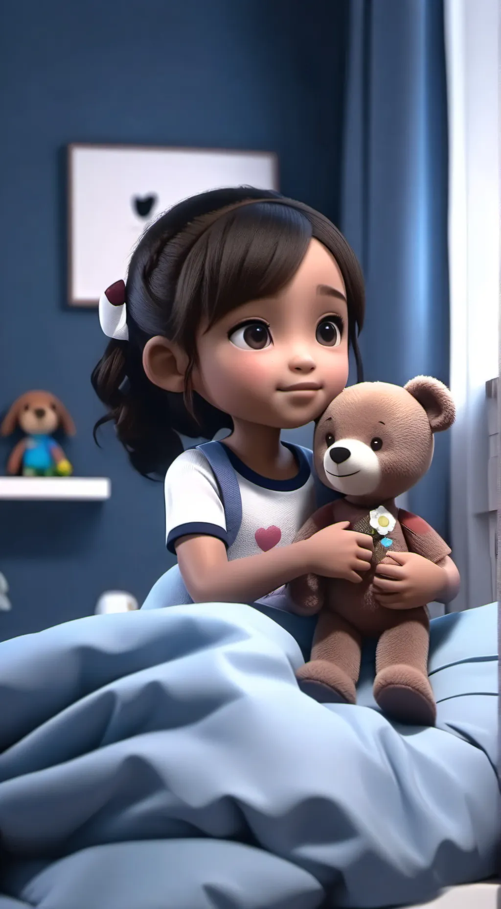 ai character: Sky background