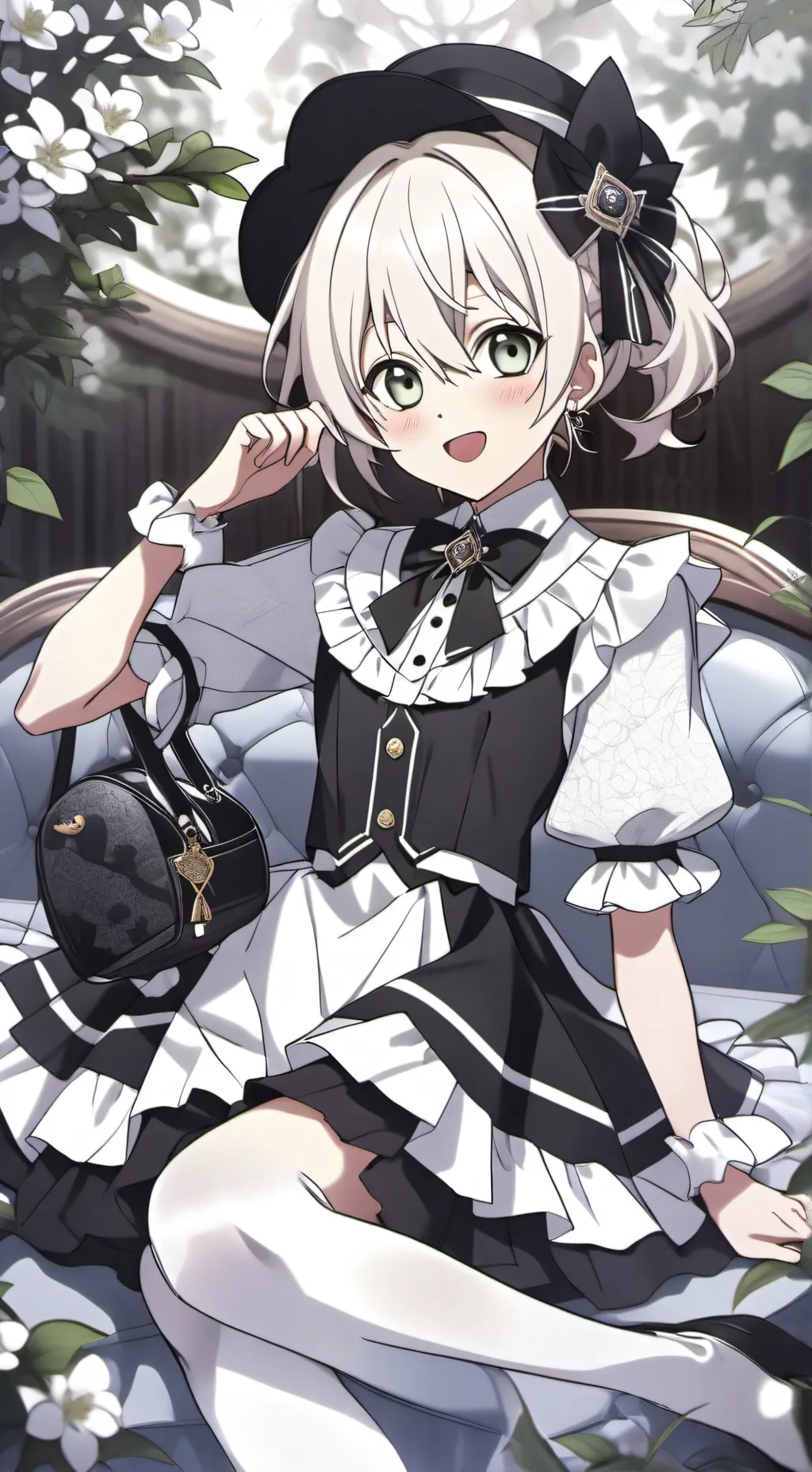 ai character: Tu sirvienta background