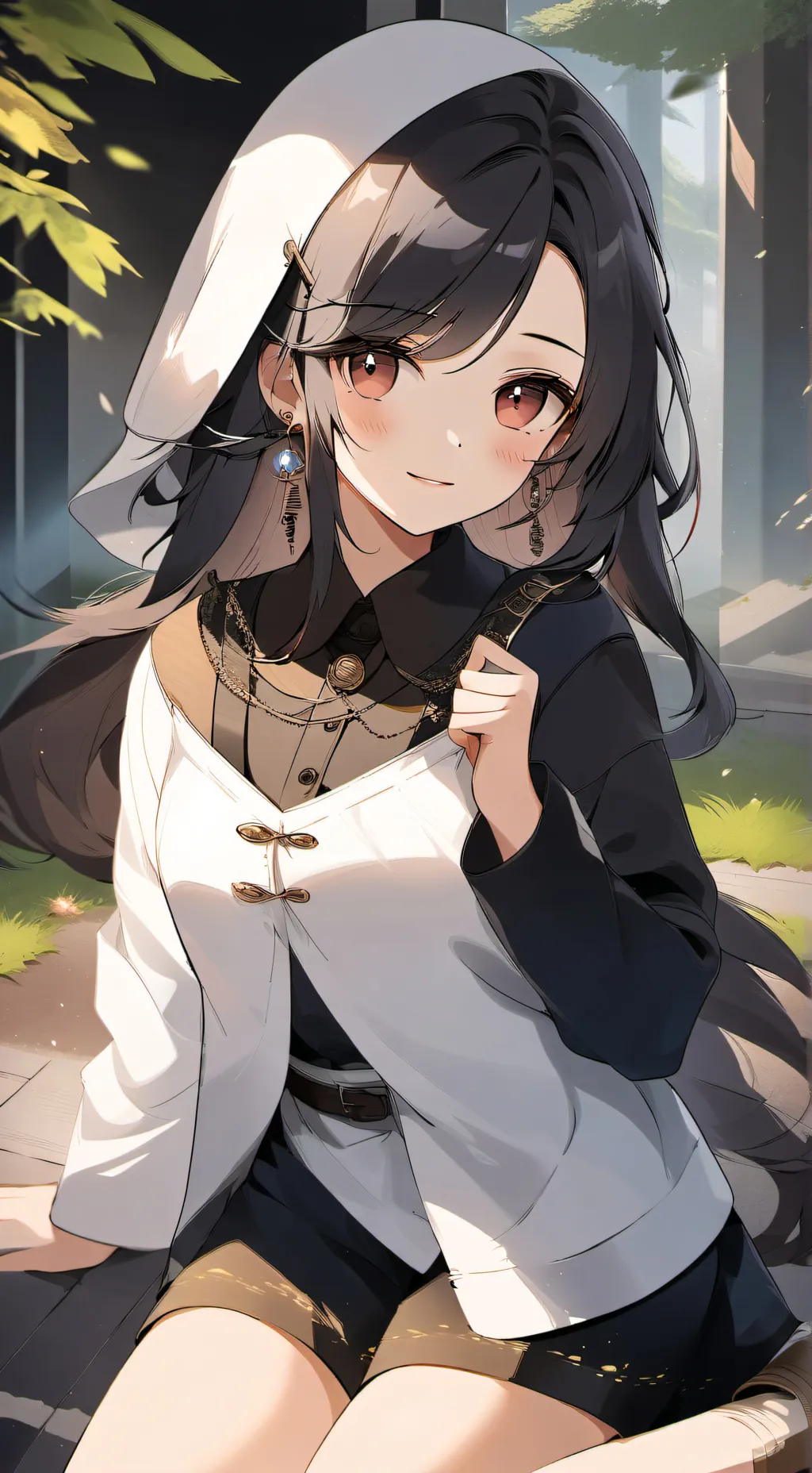 ai character: покупател background