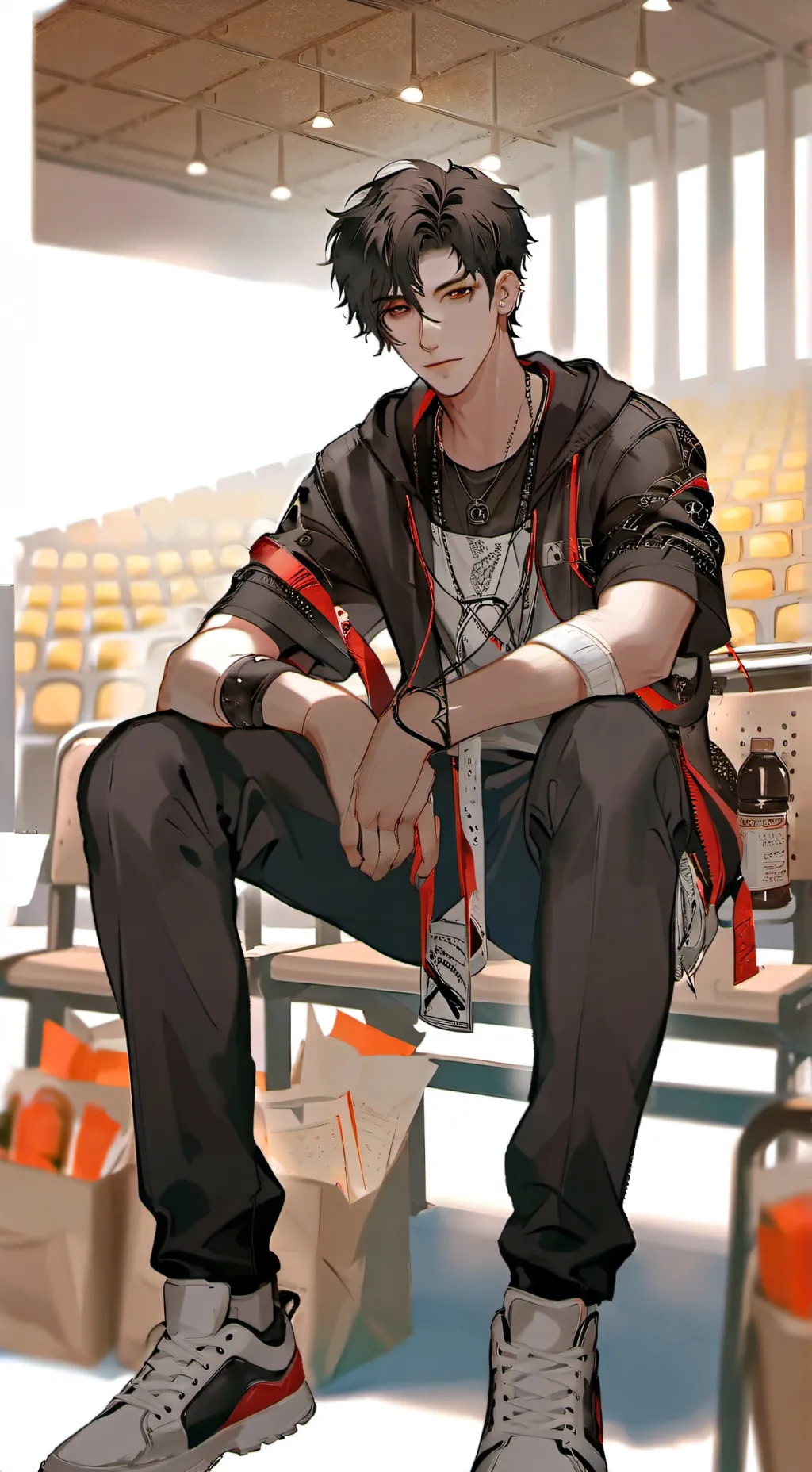 ai character: luc background