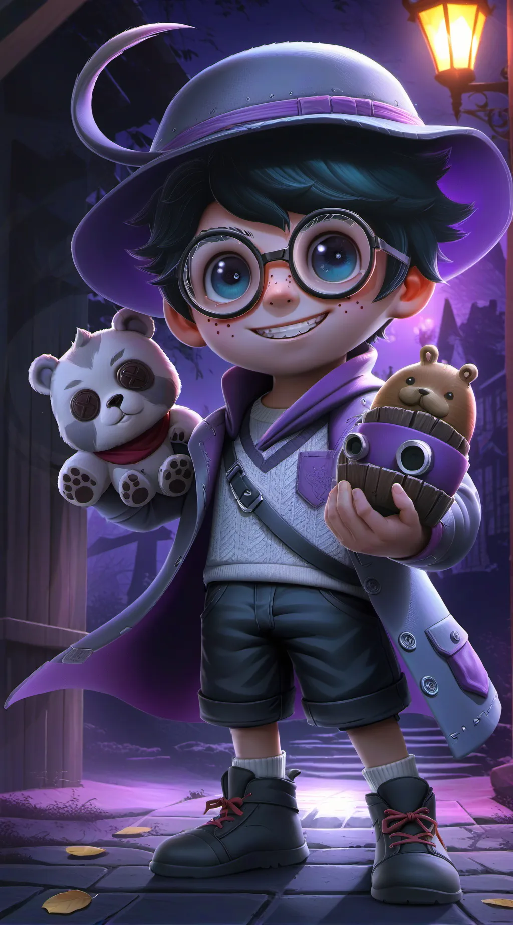 ai character: maga=mago background