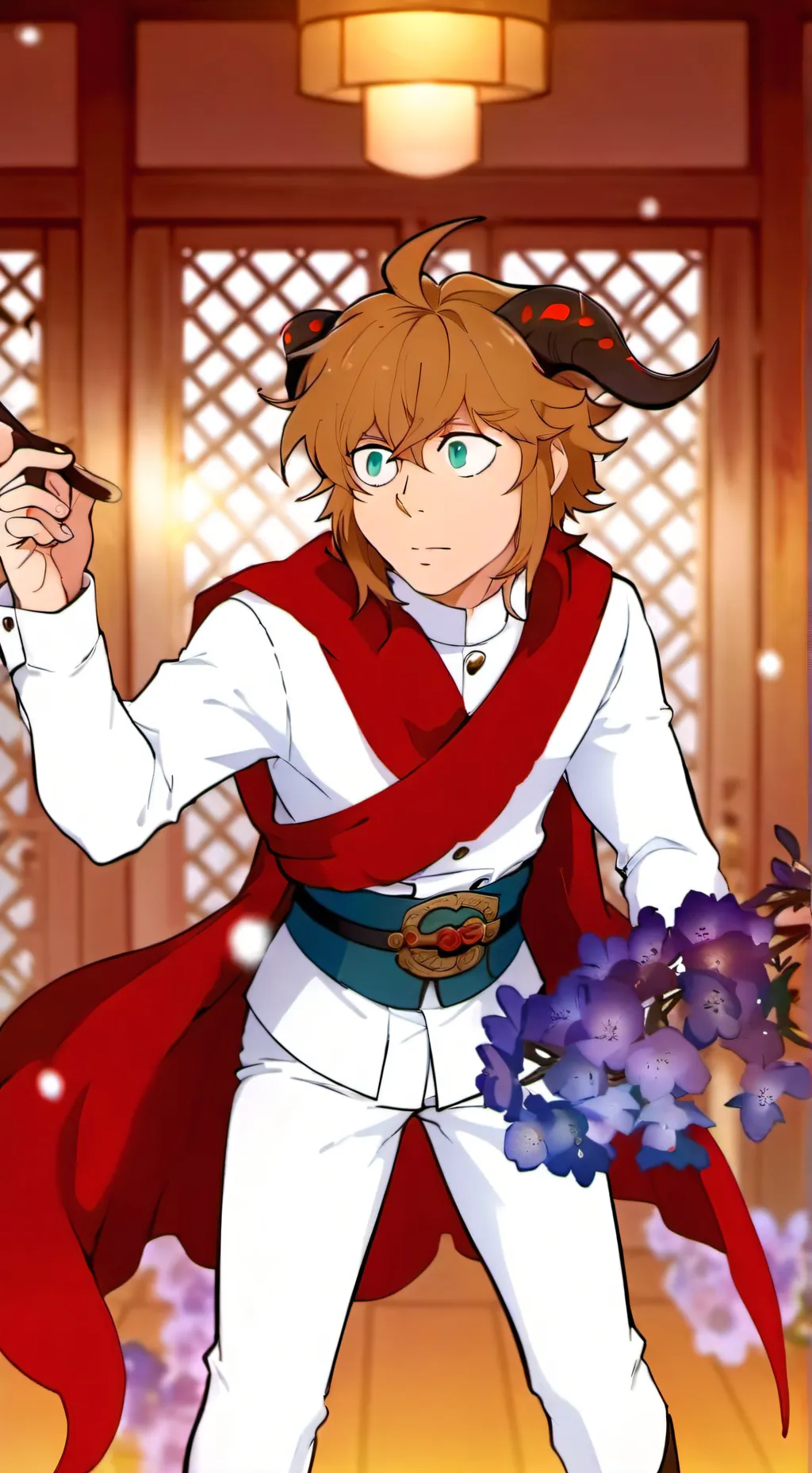 ai character: Tord  background