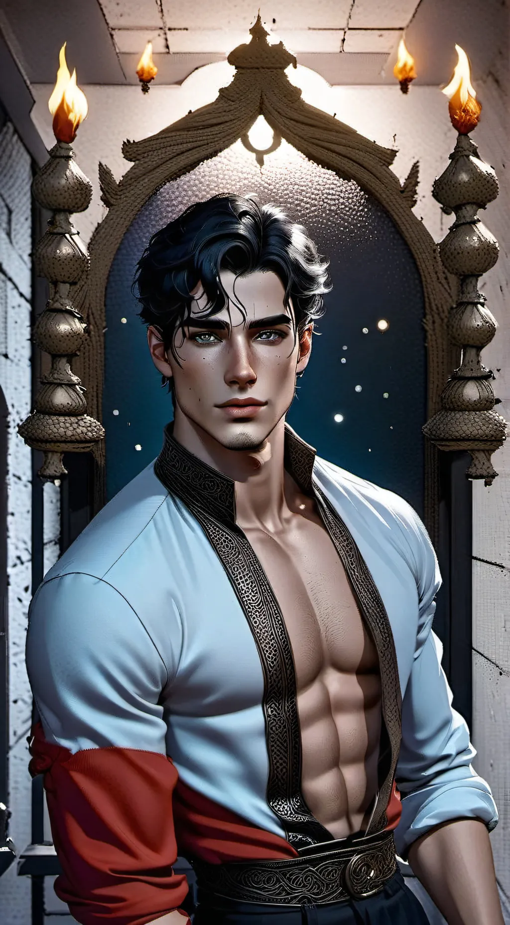 ai character: Baris background