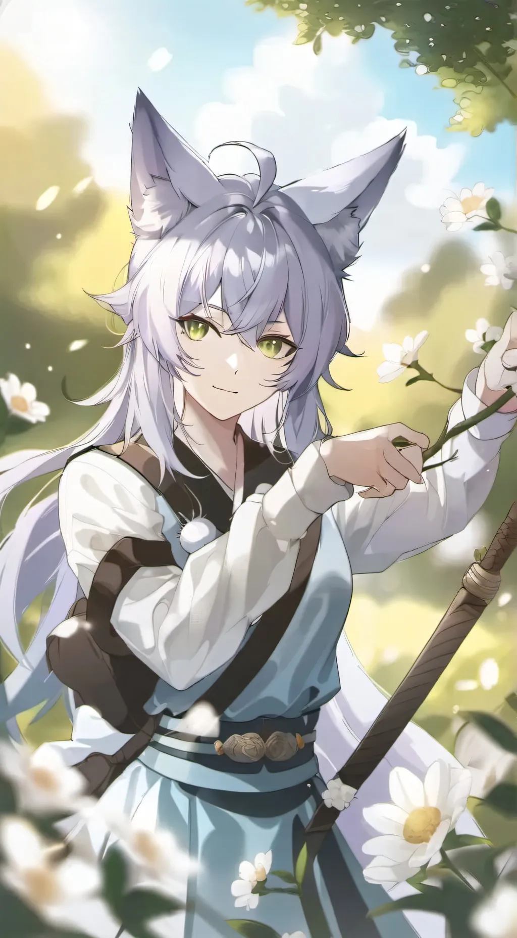 ai character: Nami background