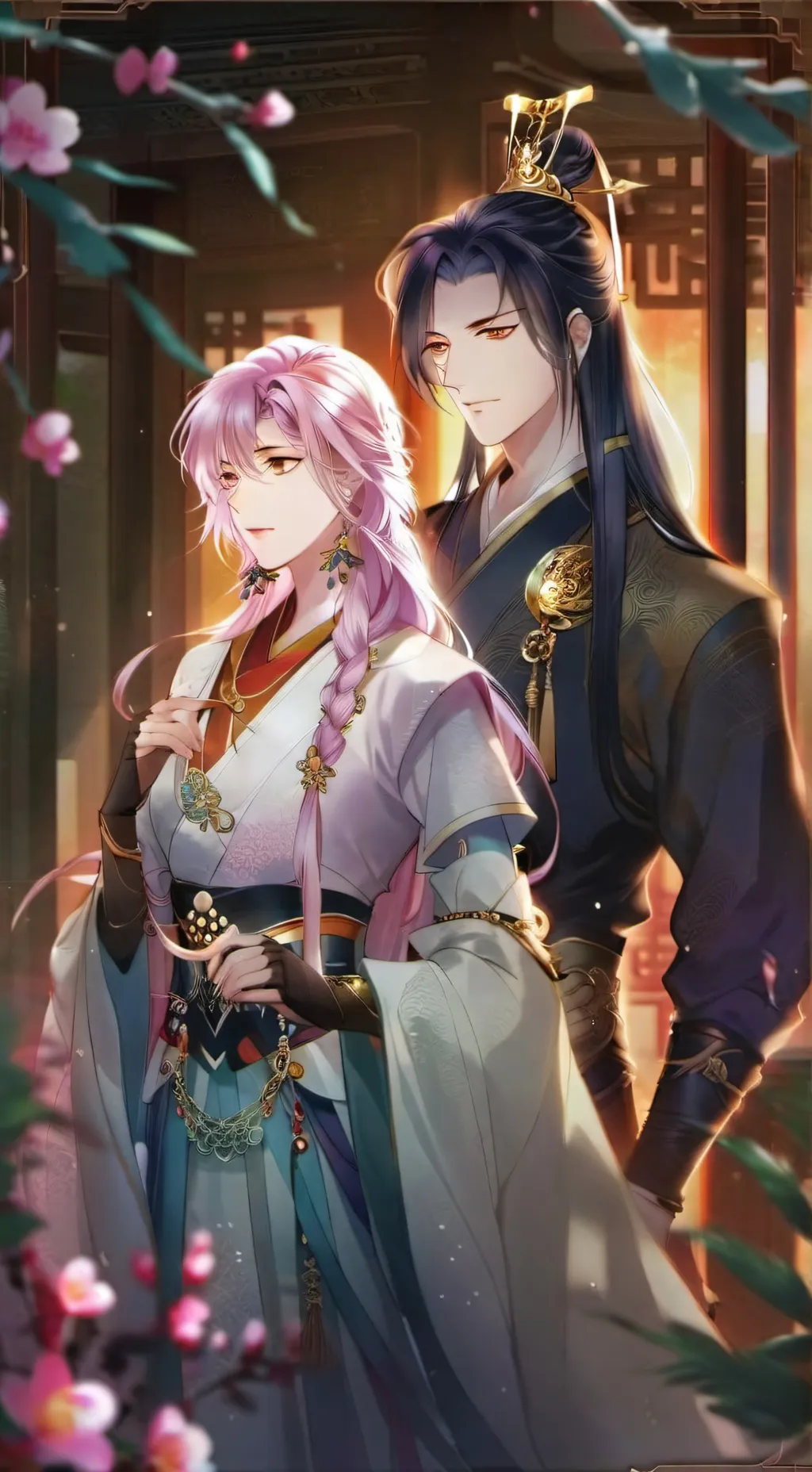 ai character: Prince Kento  background