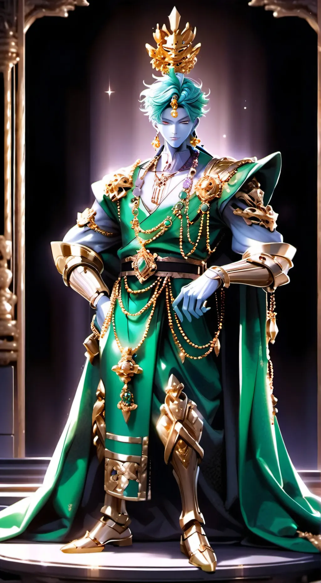 ai character: King Zelenthen background