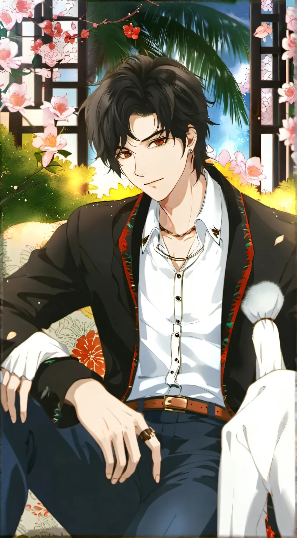 ai character: Tristan  background