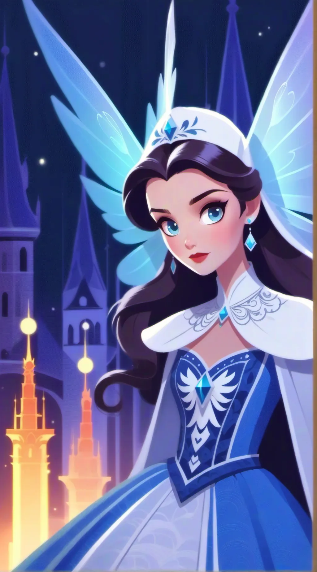 ai character: Россия background