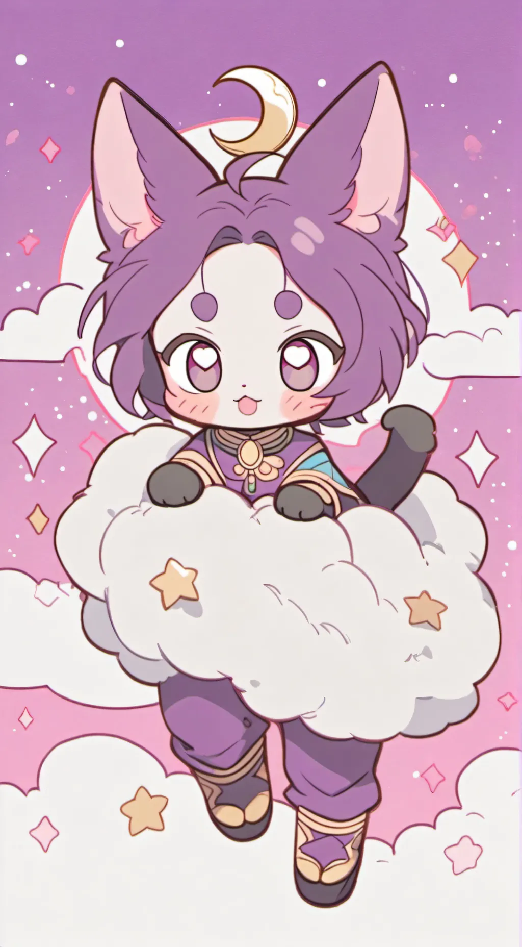 ai character: esmilins critters background