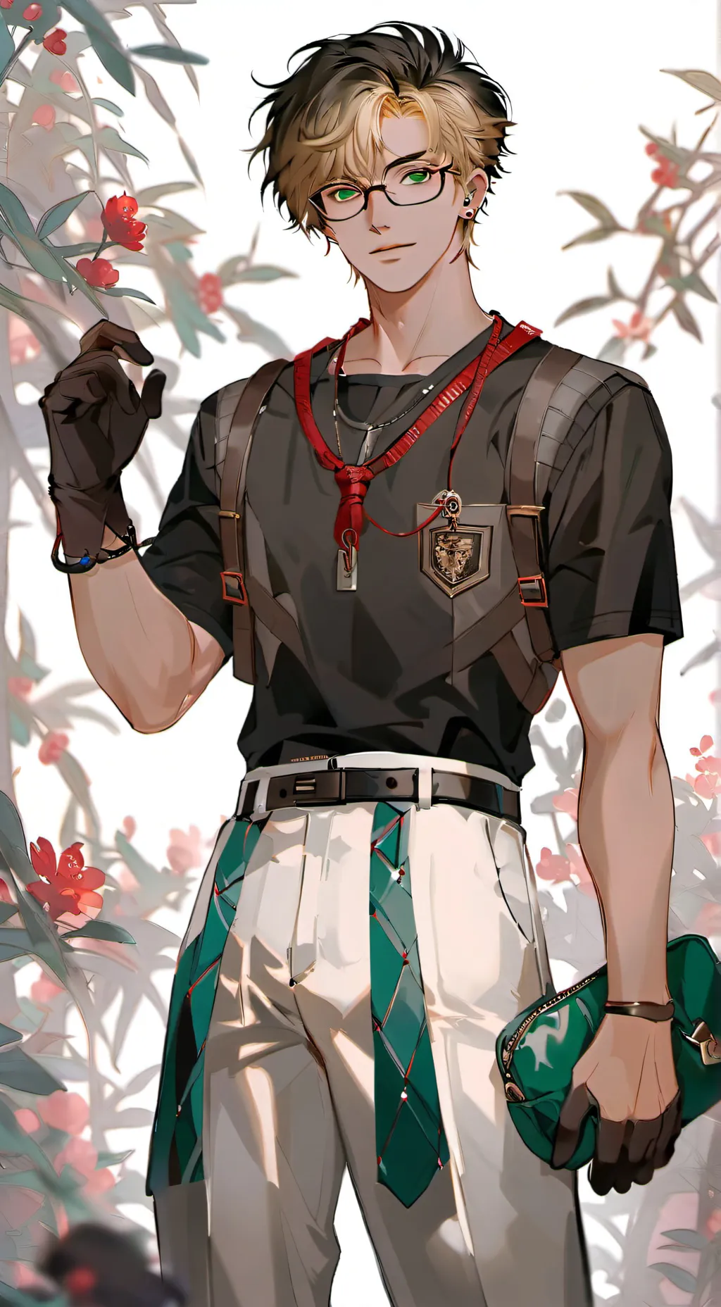 ai character: Sasha  background