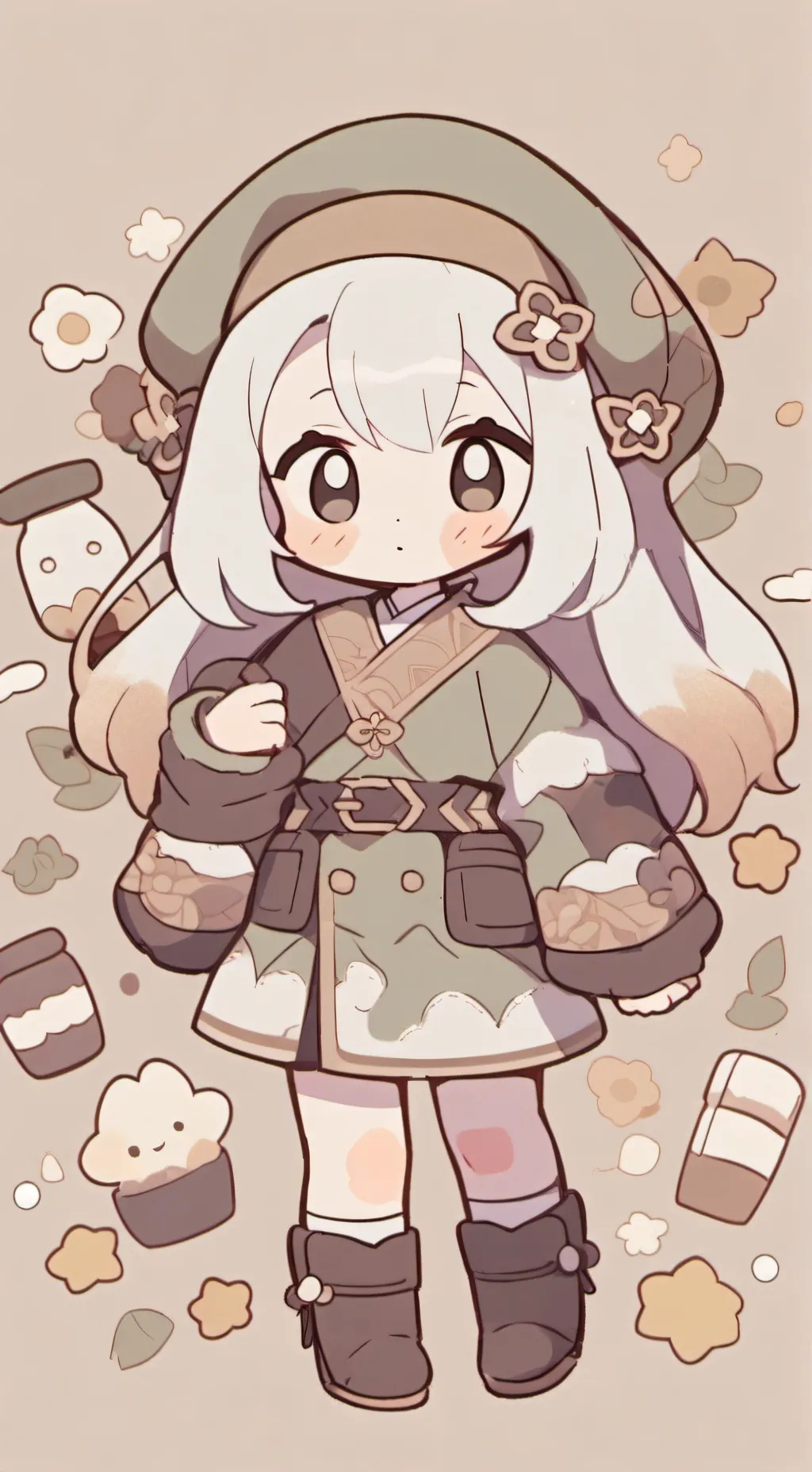 ai character: DW period🤧🩸 background