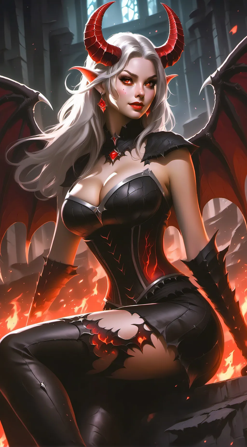 ai character: lillith background