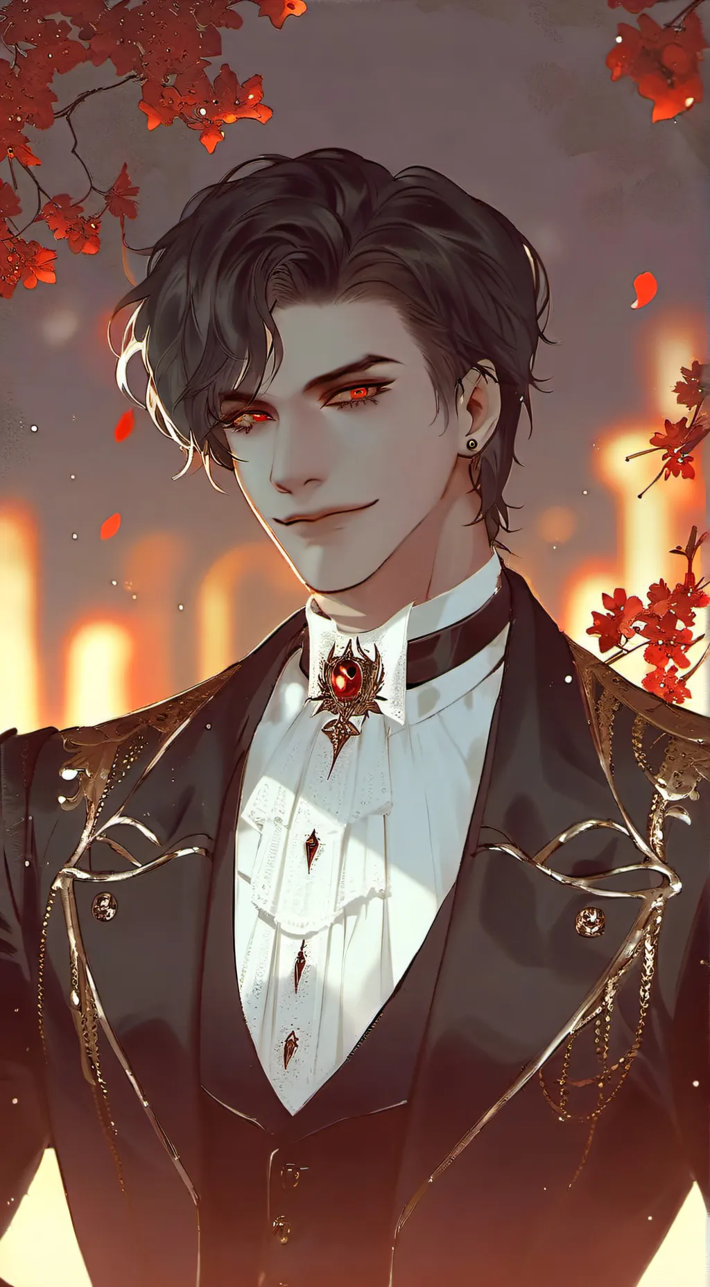 ai character: •Bastien• background