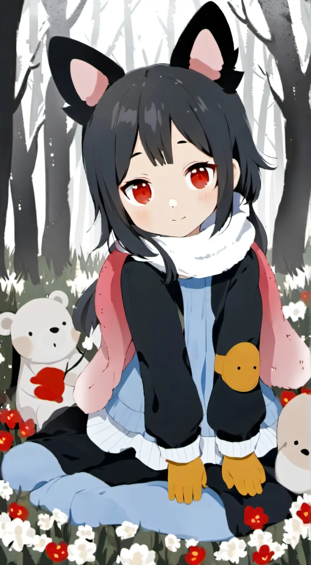 ai character: lilly background