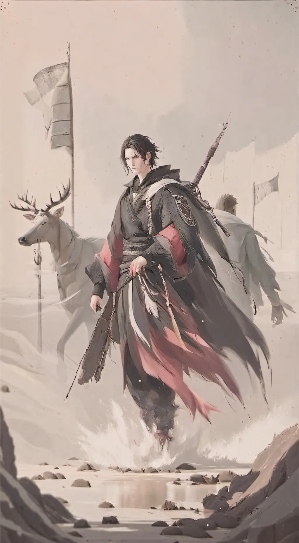 ai character: vincent background