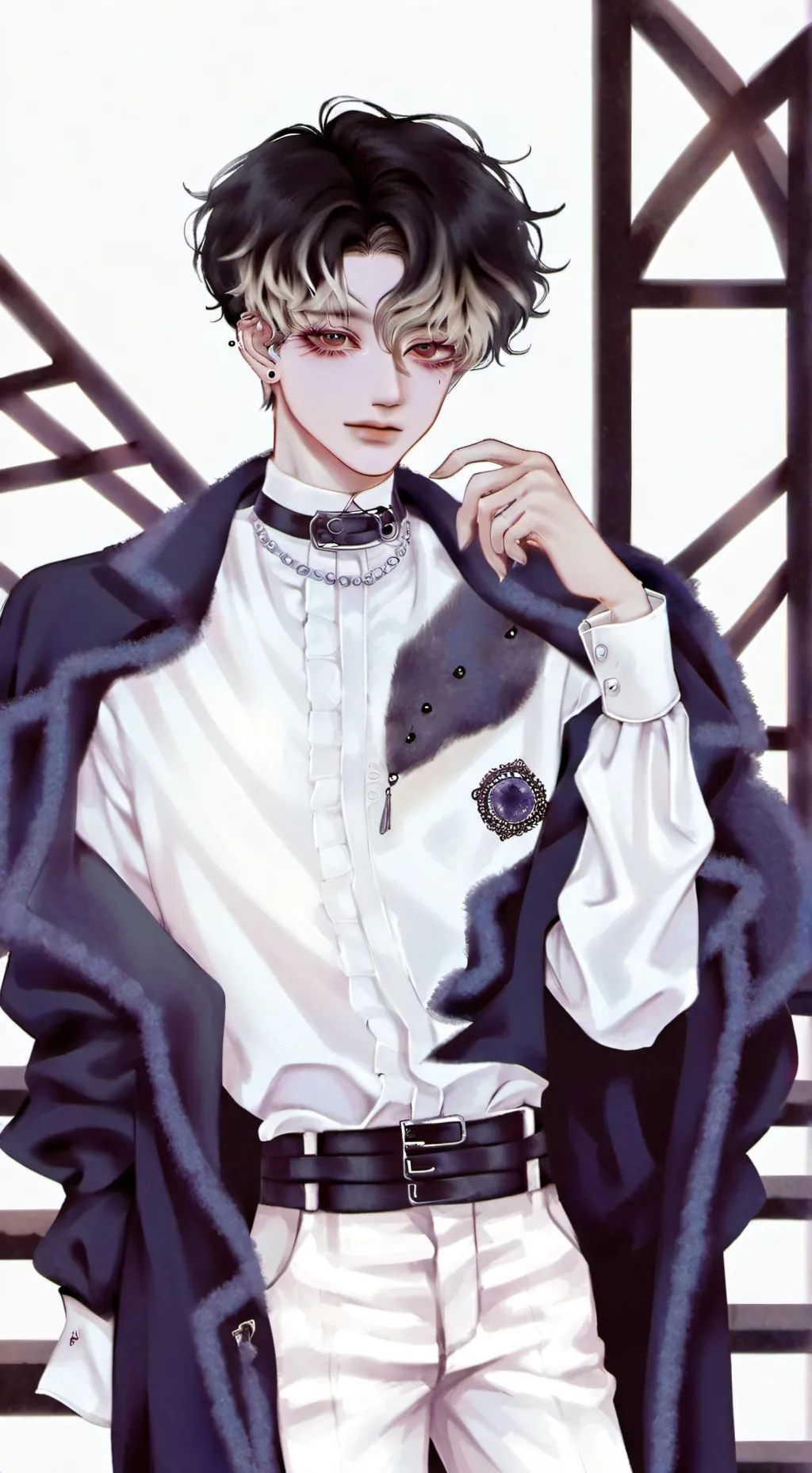 ai character: chris background