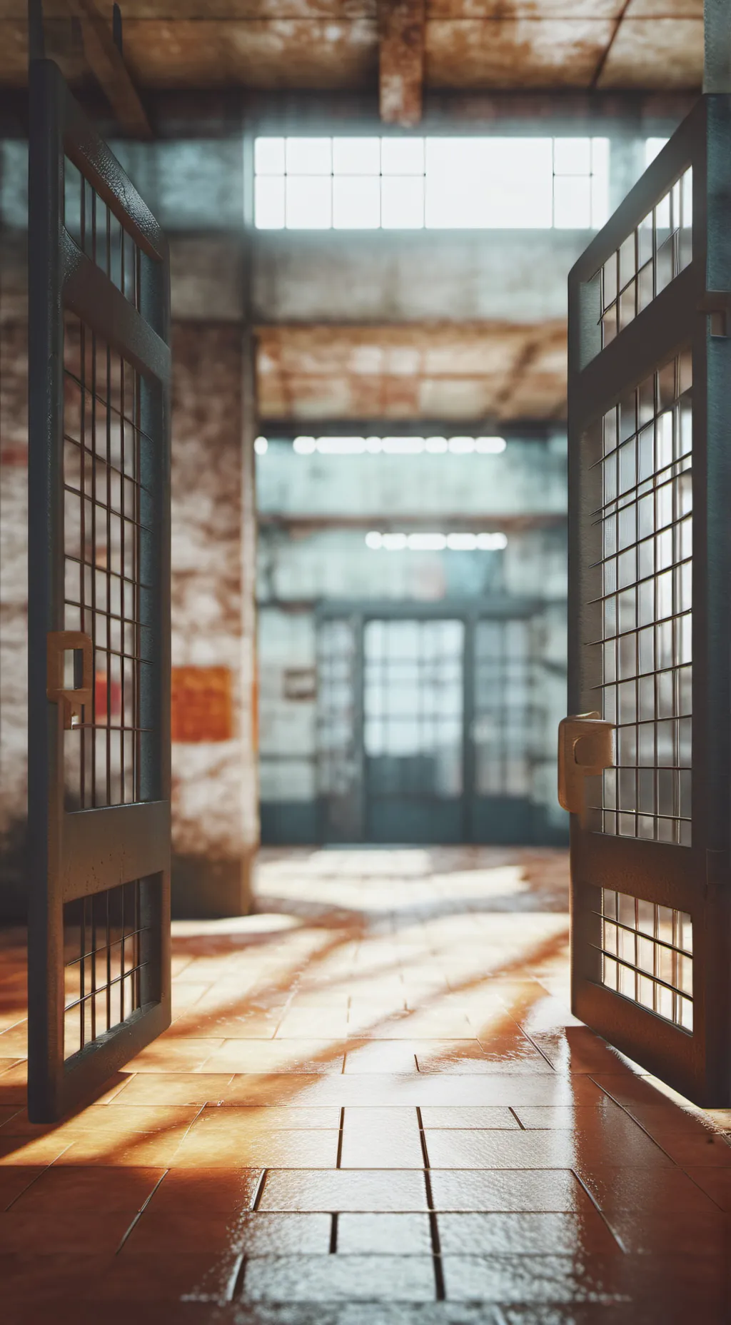 ai character: Jail and pregnant  background