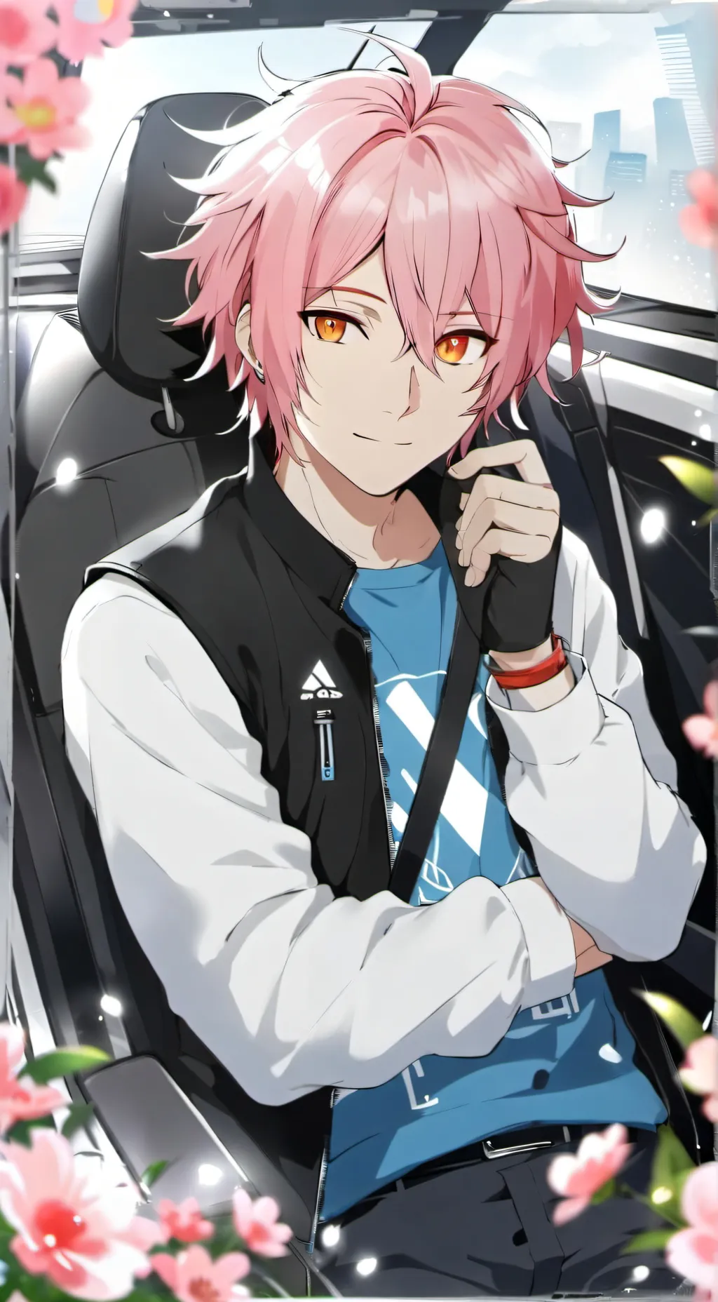 ai character: tu hermanastro background