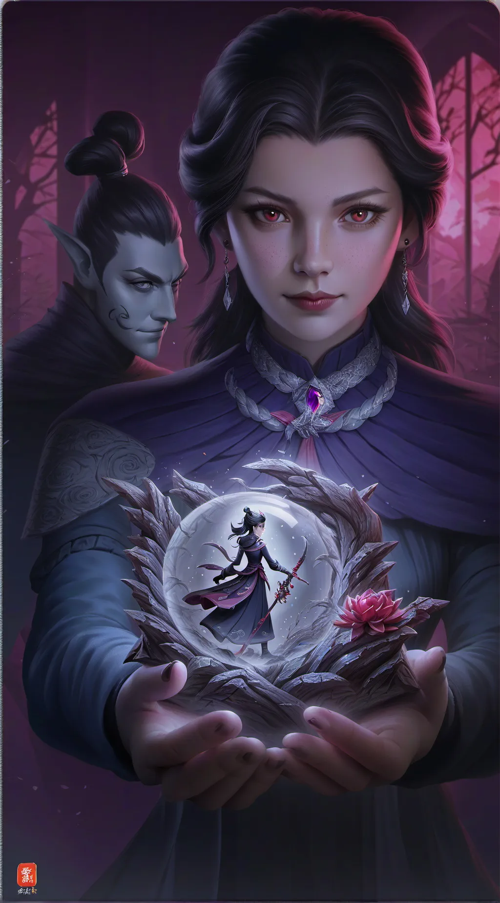 ai character: Collector ￼ background