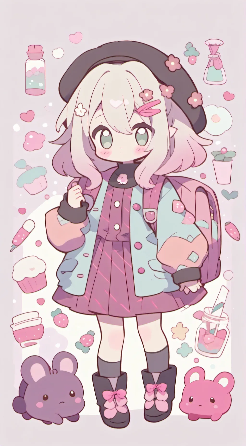 ai character: field trip (mha!!) background