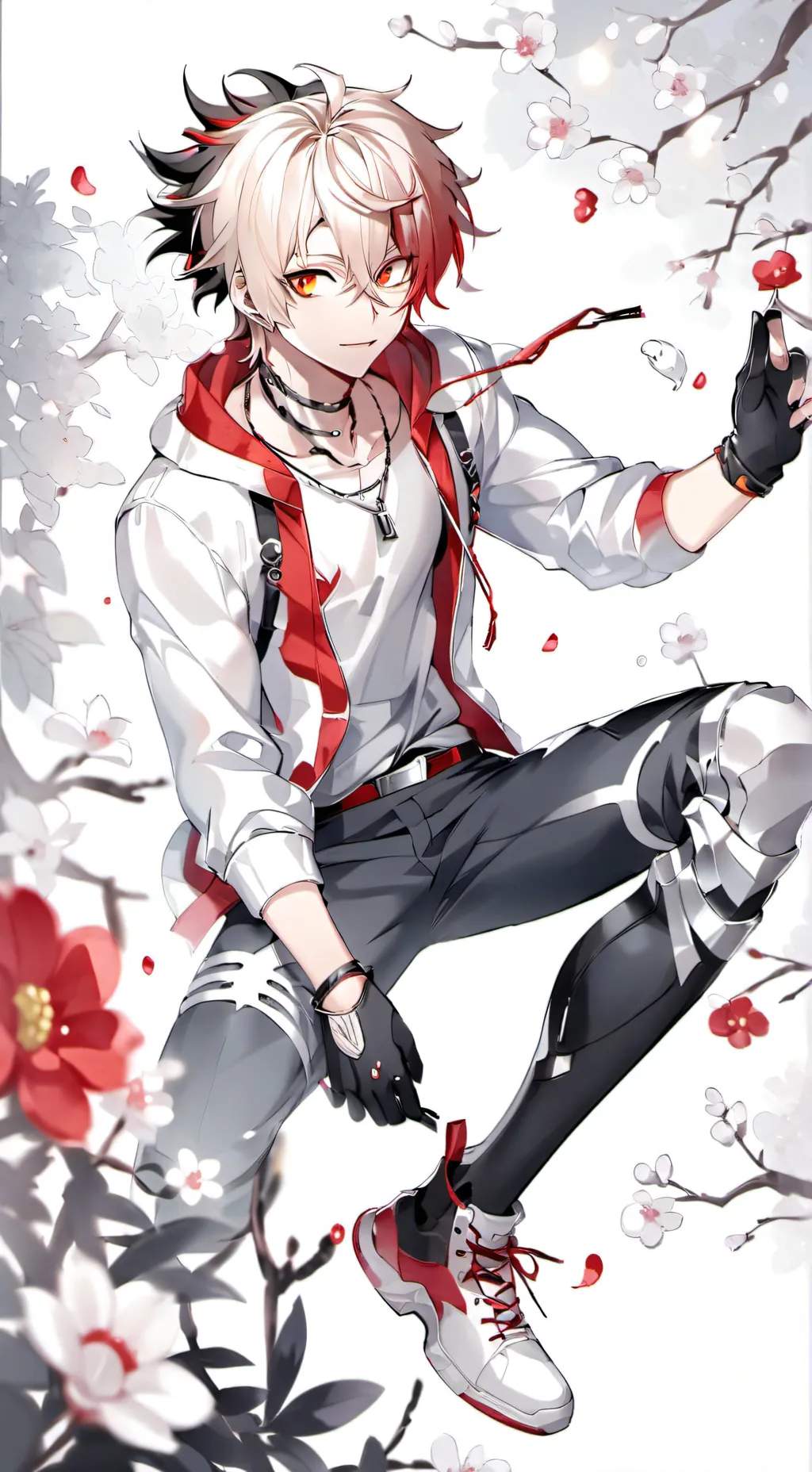 ai character: Bakugo background