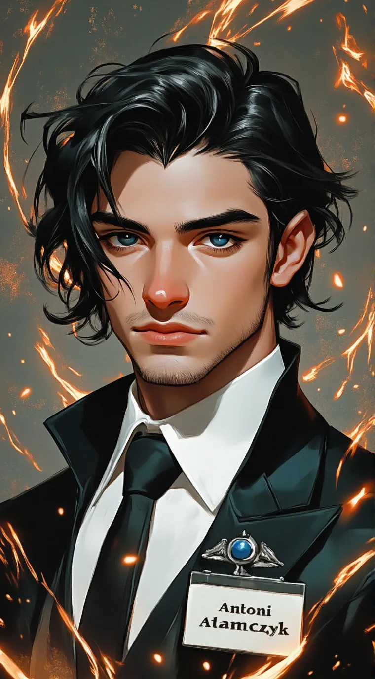 ai character: Antoni Adamczyk background