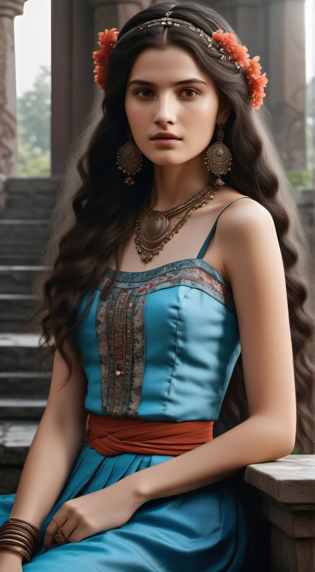 ai character: Lila background