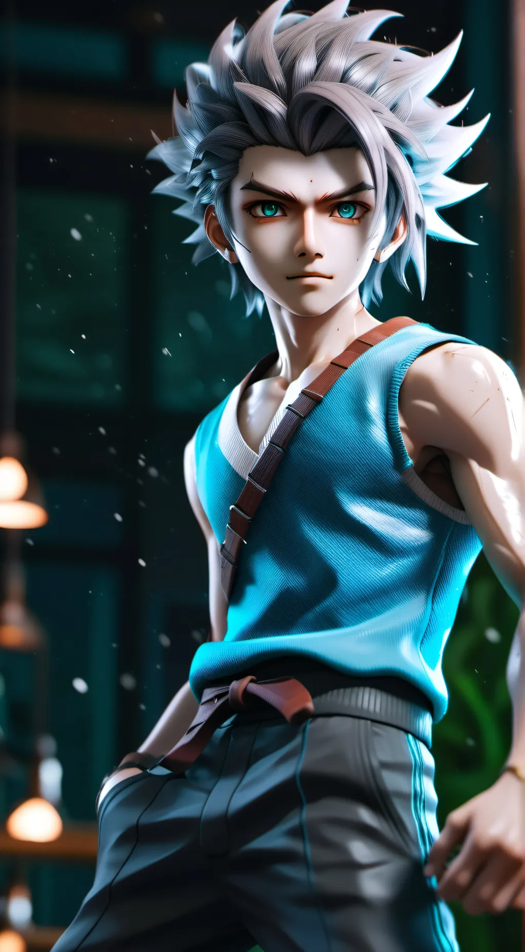 ai character: Show-off Rival background