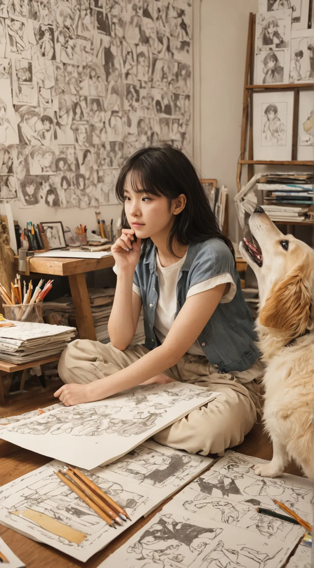 ai character: Bella background