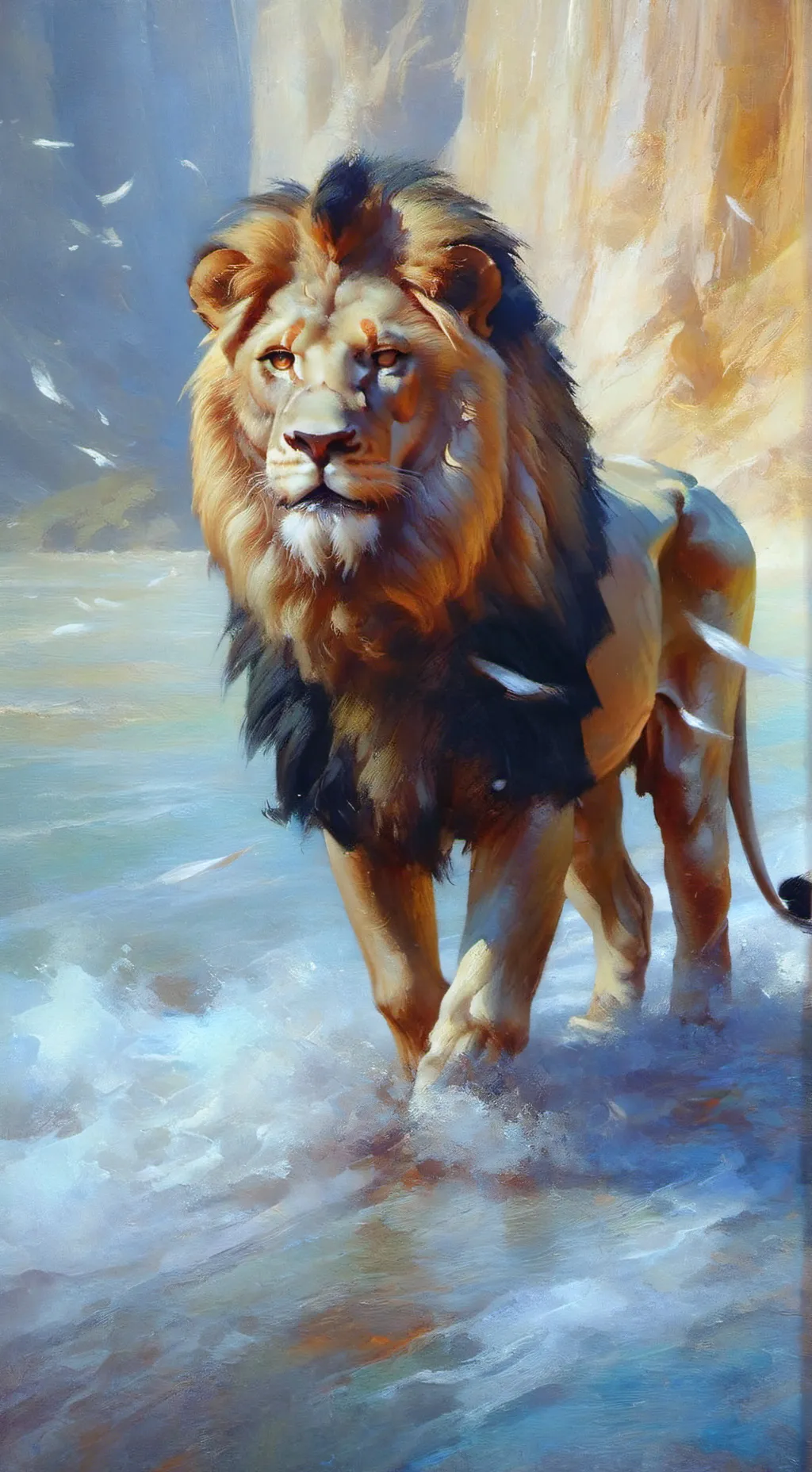 ai character: sunny and leo background