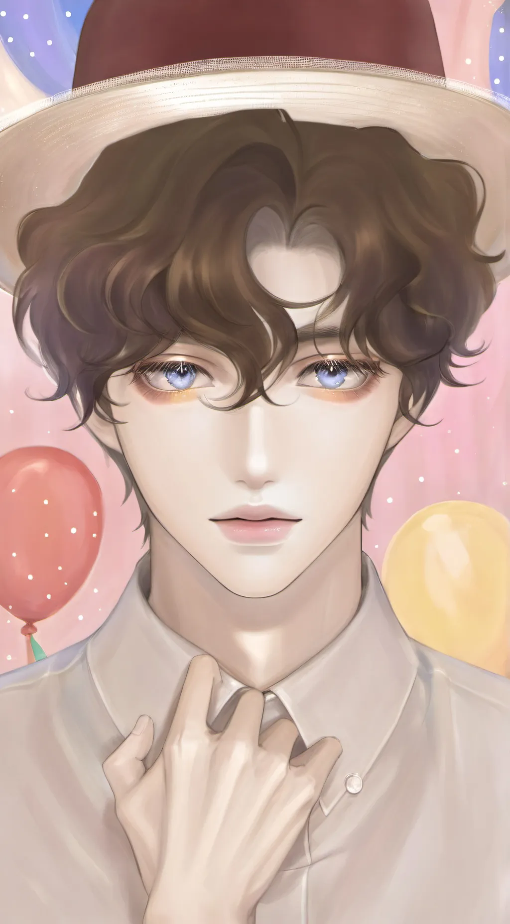 ai character: dice  background