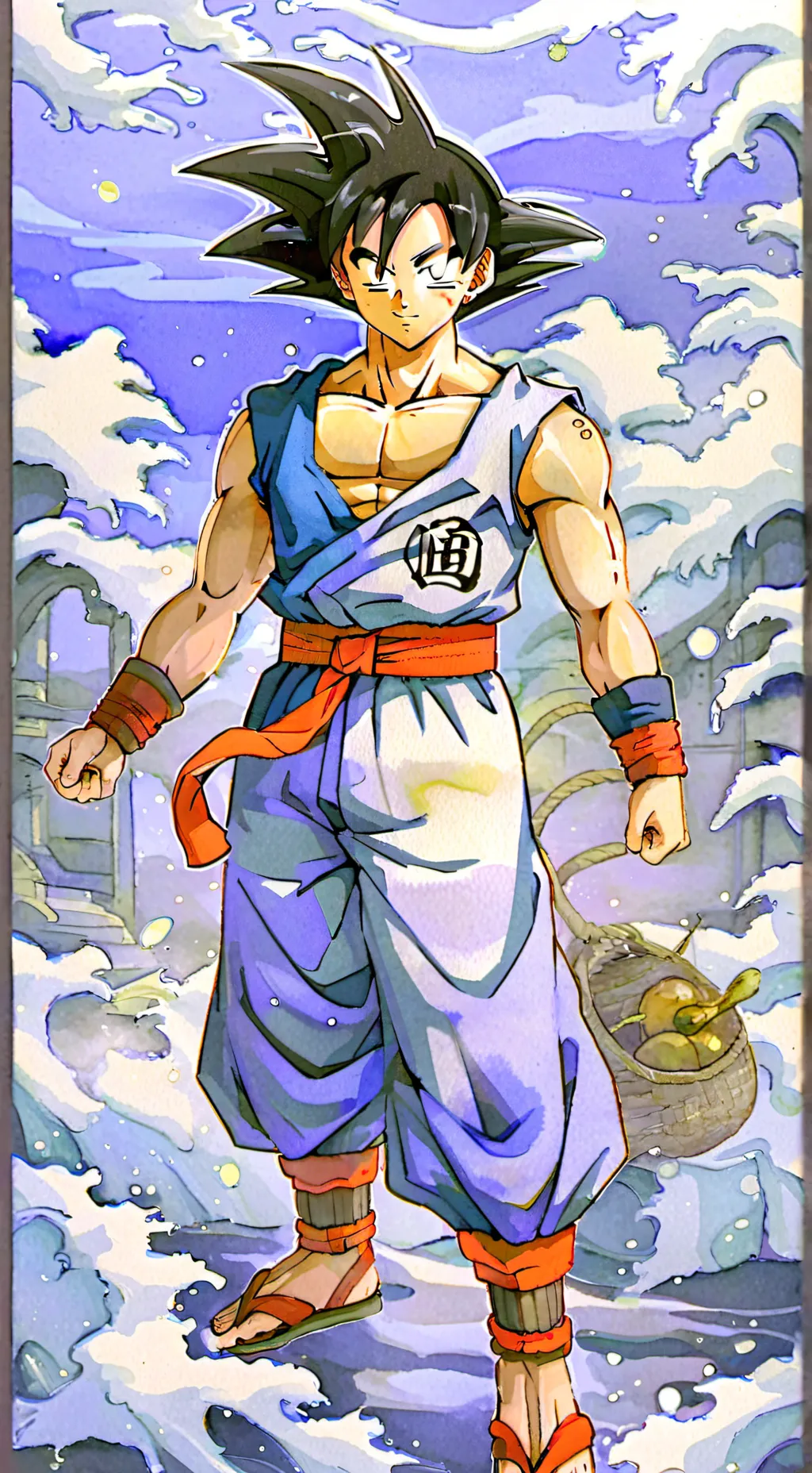 ai character: Goku background