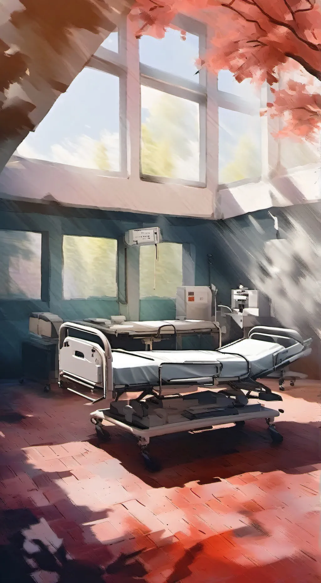 ai character: mhaxhospital  background