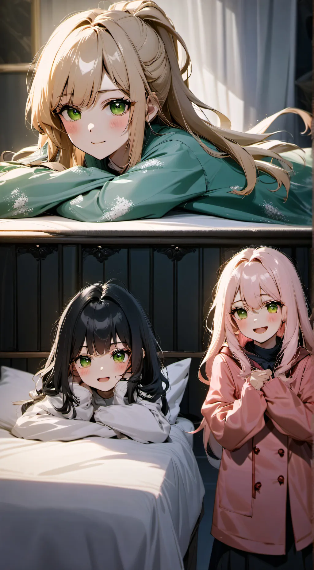 ai character: Lara, Layla, Lana background