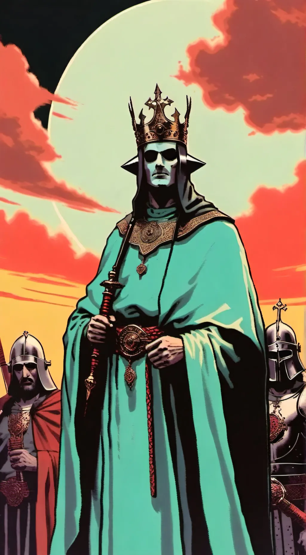 ai character: Escribar background