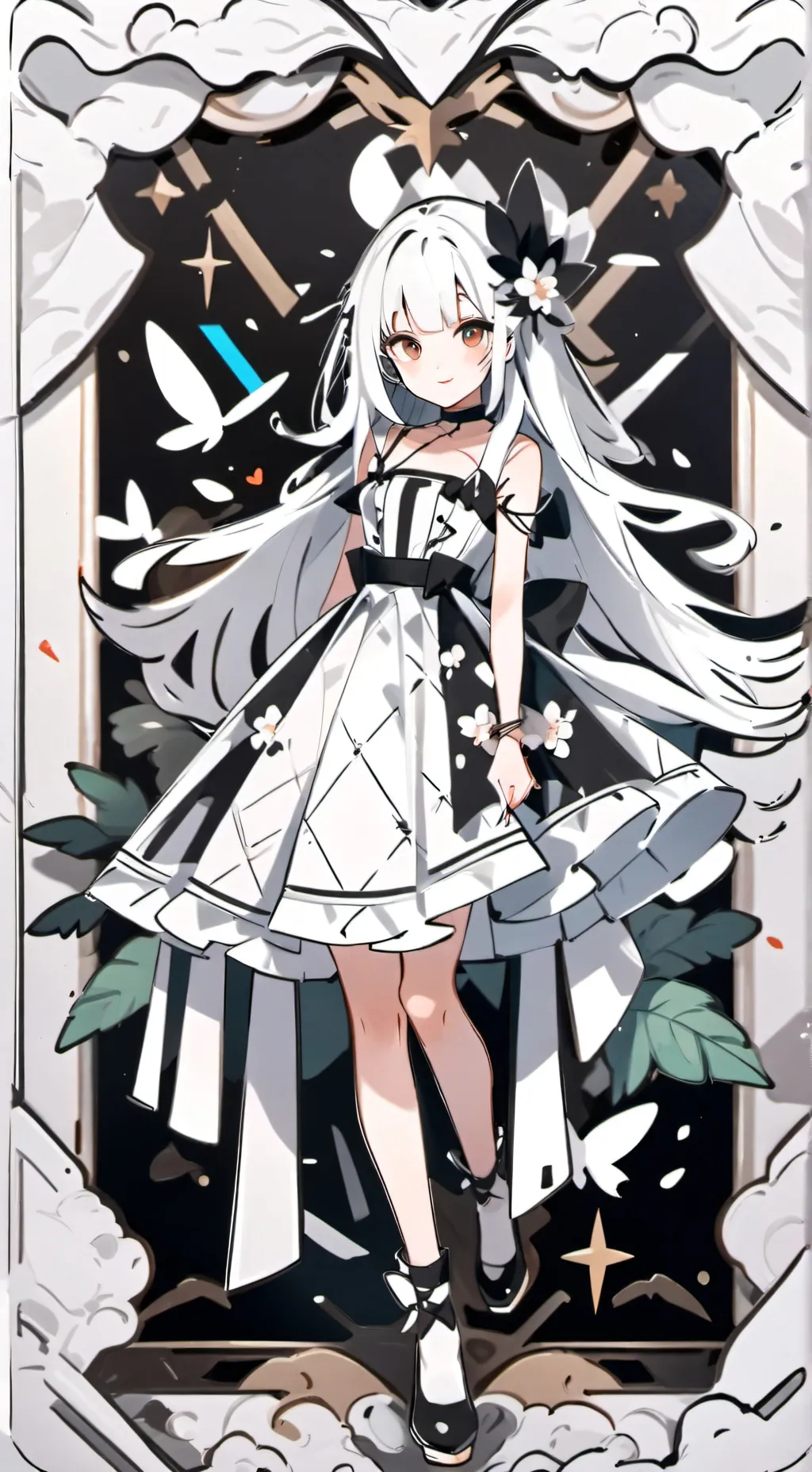 ai character: The day they met background