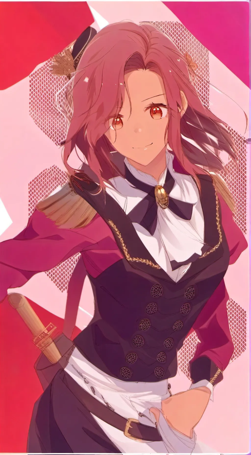 ai character: Малина  background