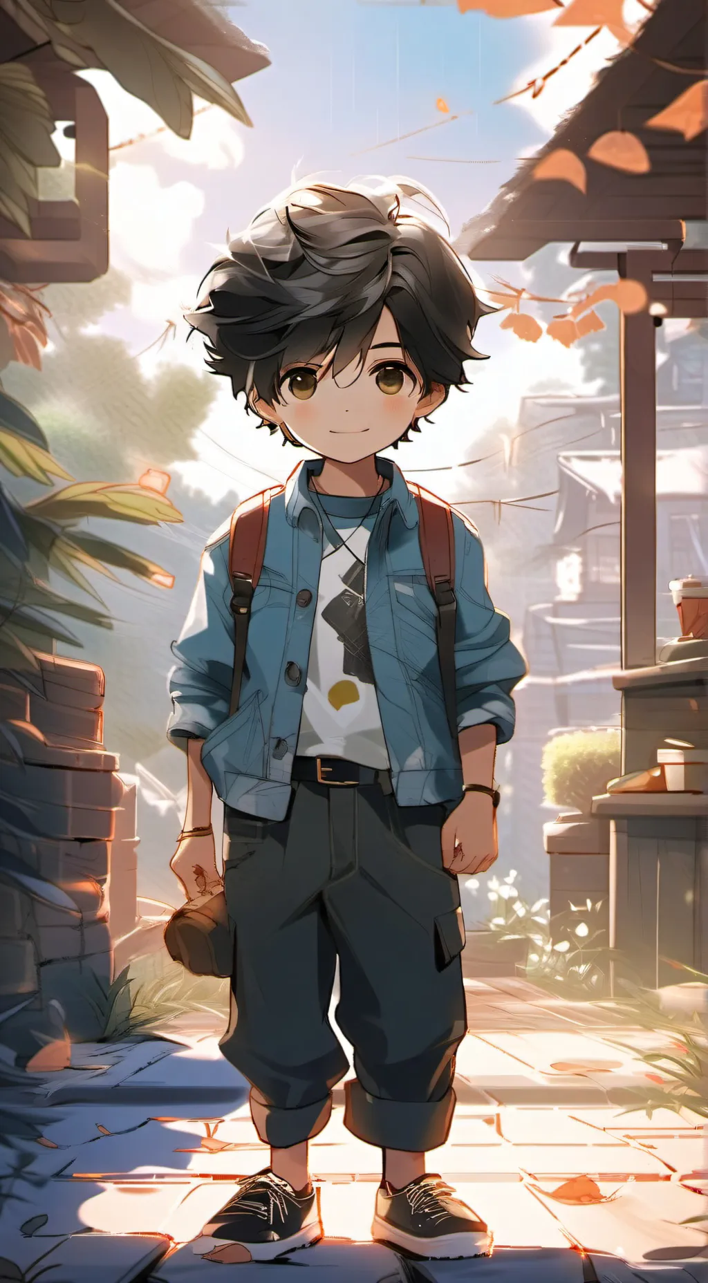 ai character: Kaleb  background