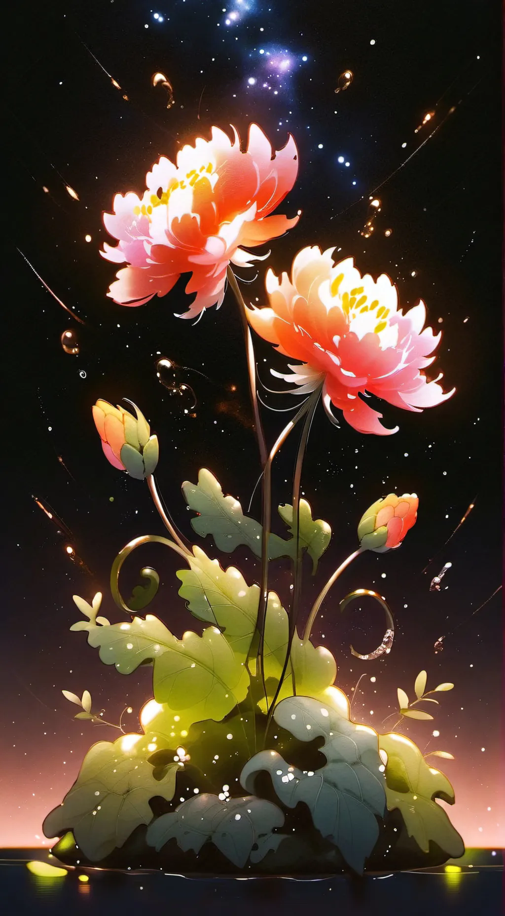 ai character: Dandy X Astro real background