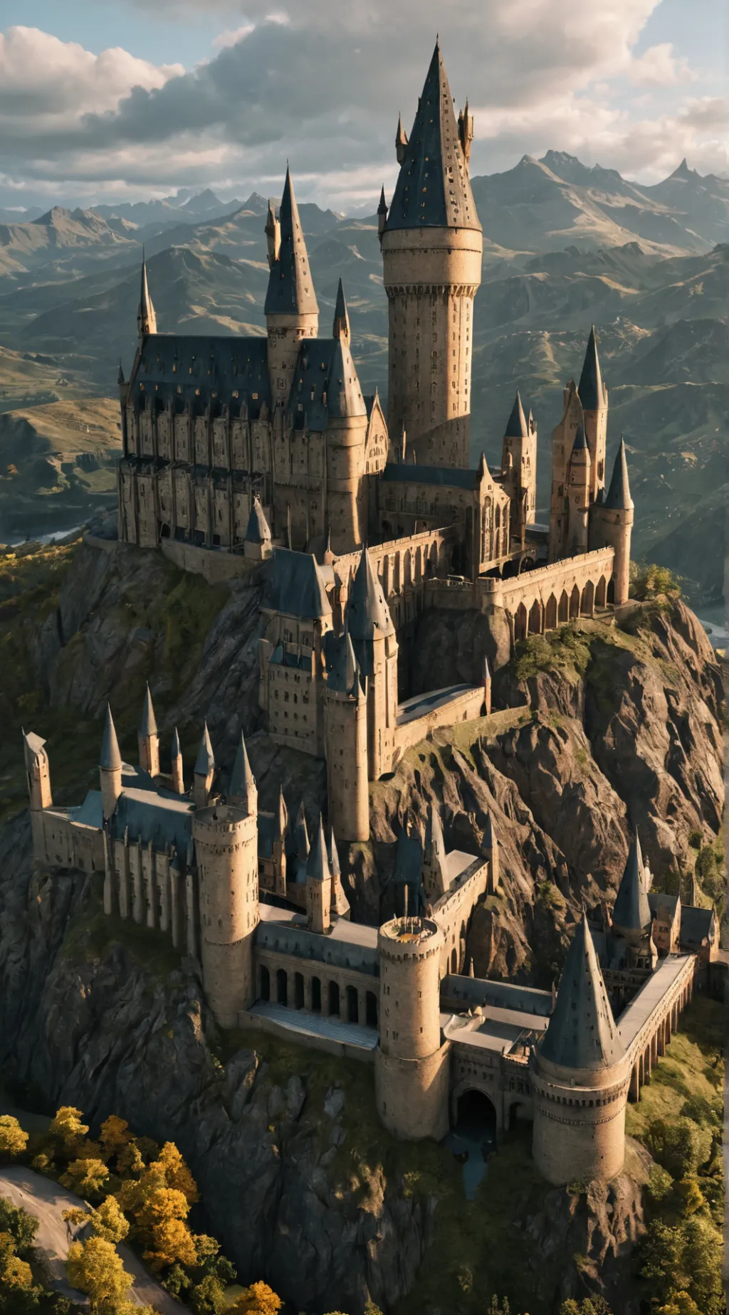 ai character: Hogwarts ur a baby background
