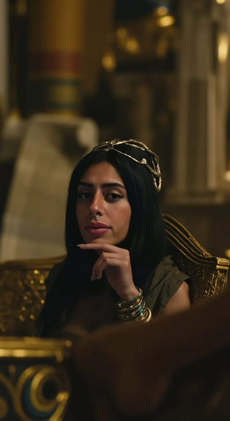 ai character: Cleopatra background