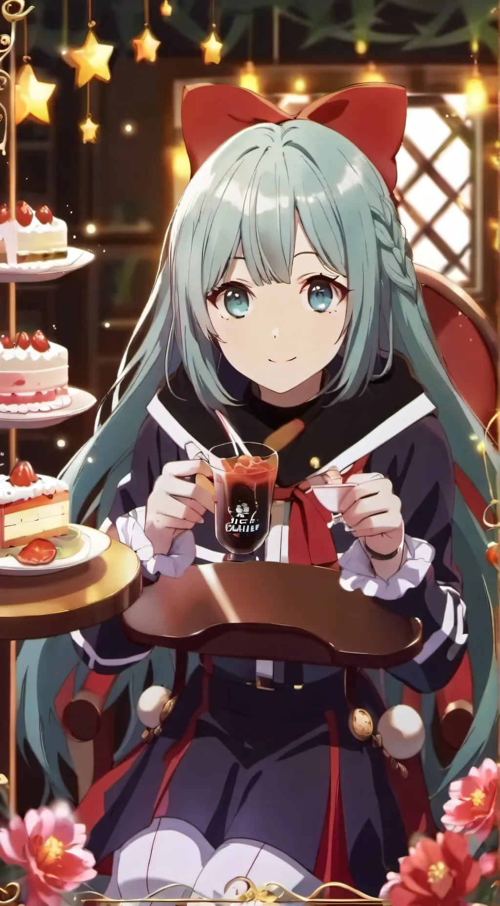 ai character: vee background