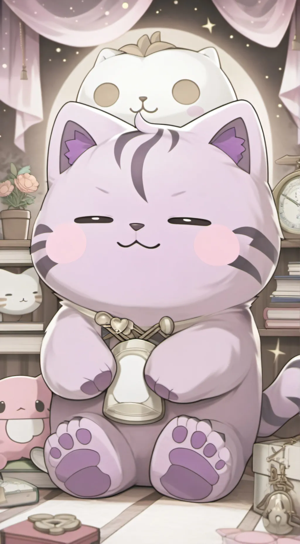 ai character: Catnap background